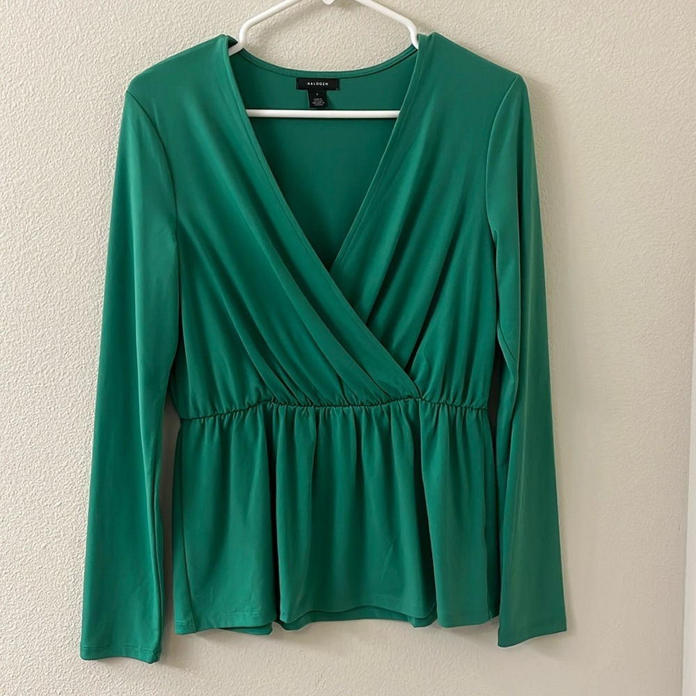 Halogen Green Top